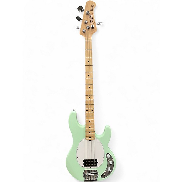 Used Sterling by Music Man Sub 4 Seafoam Green Electric Bass Guitar