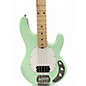 Used Sterling by Music Man Sub 4 Seafoam Green Electric Bass Guitar