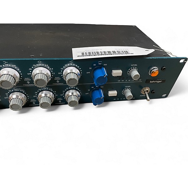 Used Behringer 1273-KT DUEL MIC PREAMP Microphone Preamp