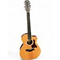 Used Taylor 254 CE 12 STRING Natural 12 String Acoustic Electric Guitar thumbnail