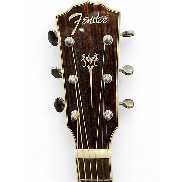 Used Fender PM1 STANDARD DREADNAUGHT NATURAL Acoustic Electric Guitar