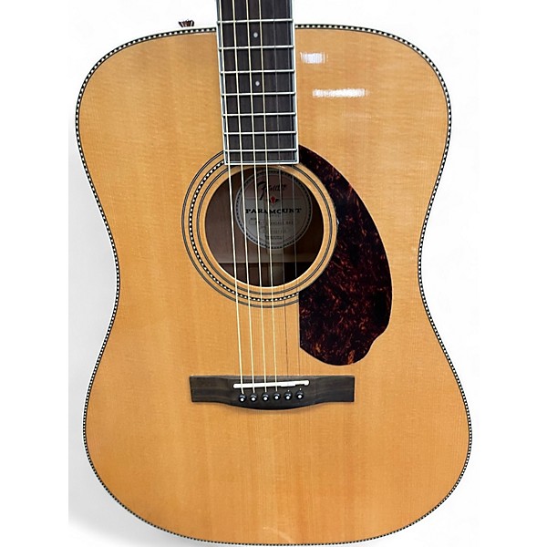 Used Fender PM1 STANDARD DREADNAUGHT NATURAL Acoustic Electric Guitar