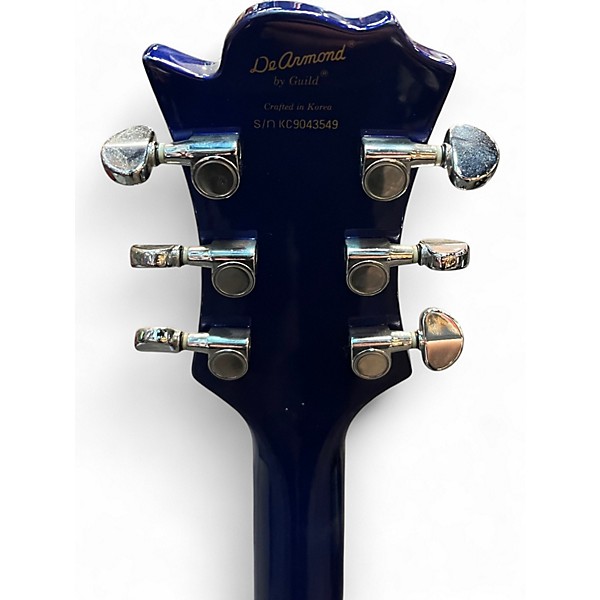 Used DeArmond JET STAR BLUE Solid Body Electric Guitar
