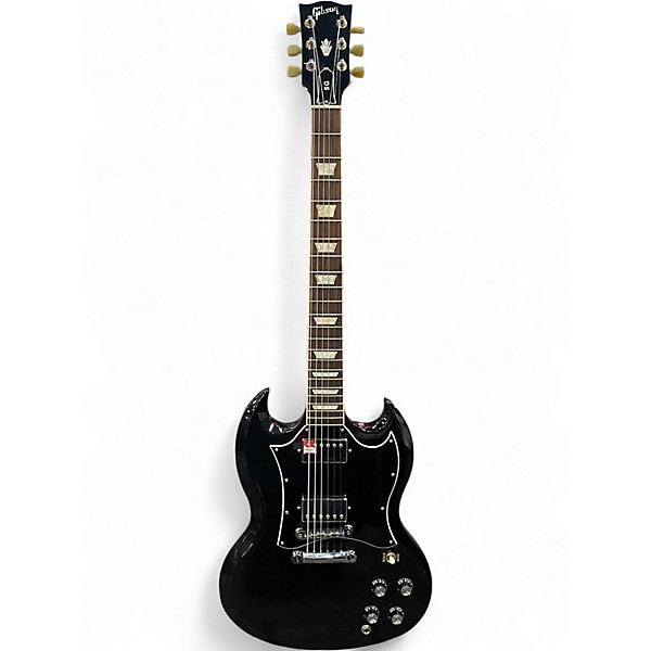 Used Gibson SG Standard Black Solid Body Electric Guitar