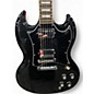 Used Gibson SG Standard Black Solid Body Electric Guitar