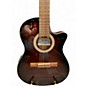 Used Ibanez GA35TCEDVS DARK VIOLIN BURST Classical Acoustic Electric Guitar
