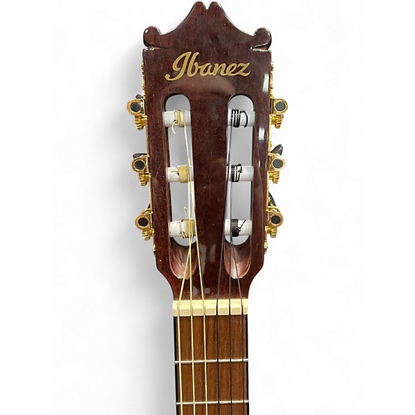 Used Ibanez GA35TCEDVS DARK VIOLIN BURST Classical Acoustic Electric Guitar