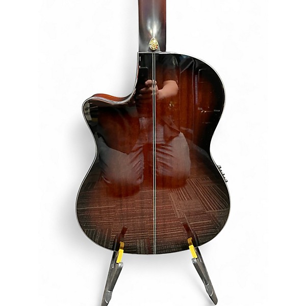Used Ibanez GA35TCEDVS DARK VIOLIN BURST Classical Acoustic Electric Guitar