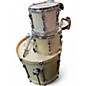 Used TAMA 3 Piece Rockstar WHITE PEARLIOD Drum Kit