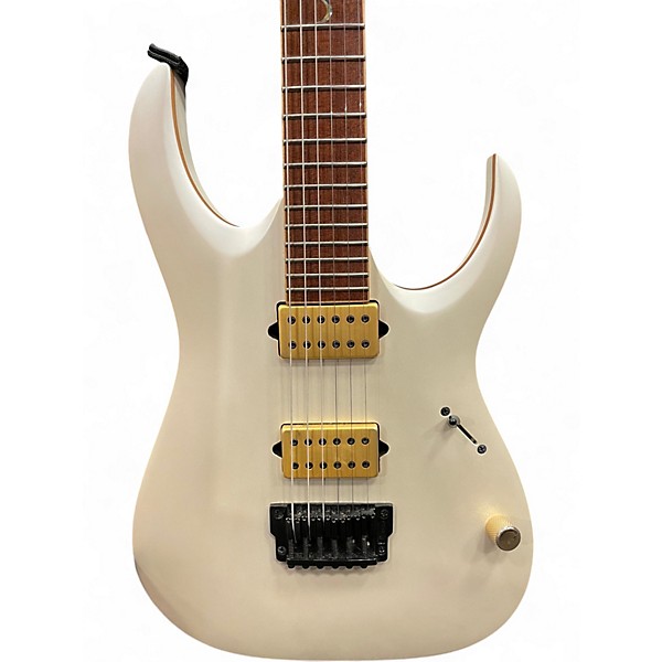 Used Ibanez JBM10FX White Matte Solid Body Electric Guitar