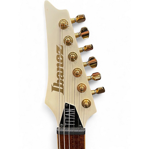 Used Ibanez JBM10FX White Matte Solid Body Electric Guitar