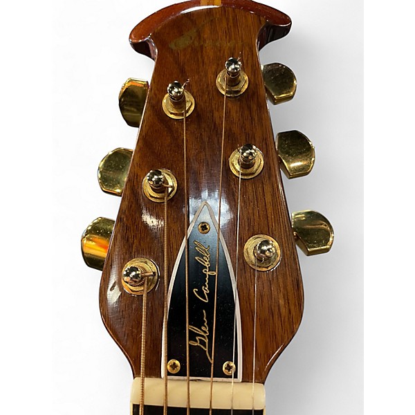 Vintage 1974 Ovation 1127 Natural Acoustic Guitar