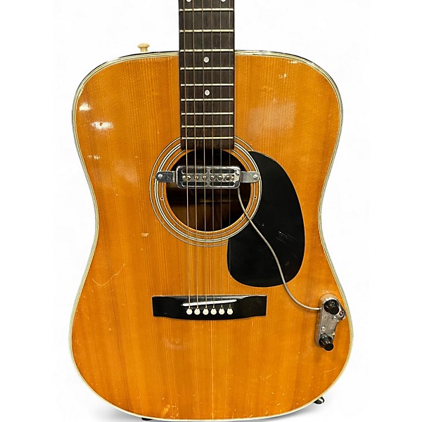 Used Fender F-35 Natural Acoustic Guitar