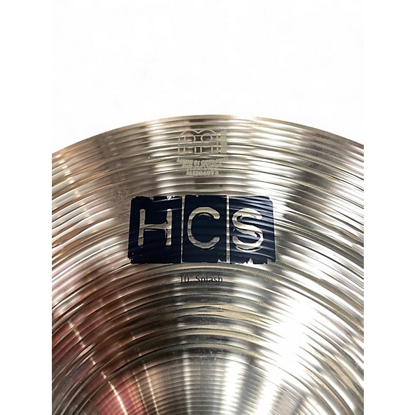 Used MEINL 10in HCS Splash Cymbal