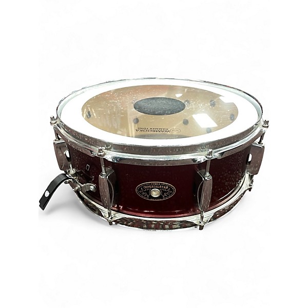 Used TAMA 5.5X14 Imperialstar Snare Red Drum