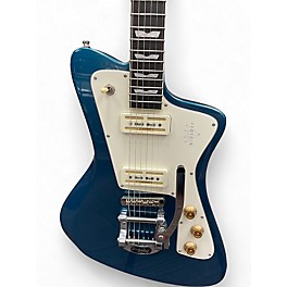 Used Baum WINGMAN Turquoise Solid Body Electric Guitar