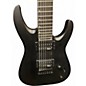 Used Jackson JS22-7 Dinky 7 String Black Solid Body Electric Guitar