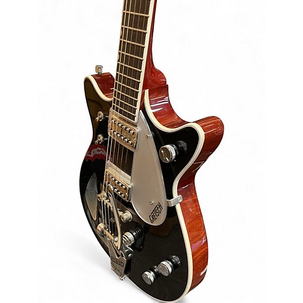 Used Gretsch Guitars DUO JET DOUBLE CUT Black Solid Body Electric Guitar