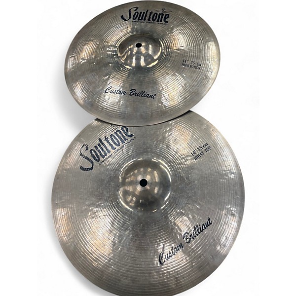 Used Soultone 14in Custom Brilliant Cymbal