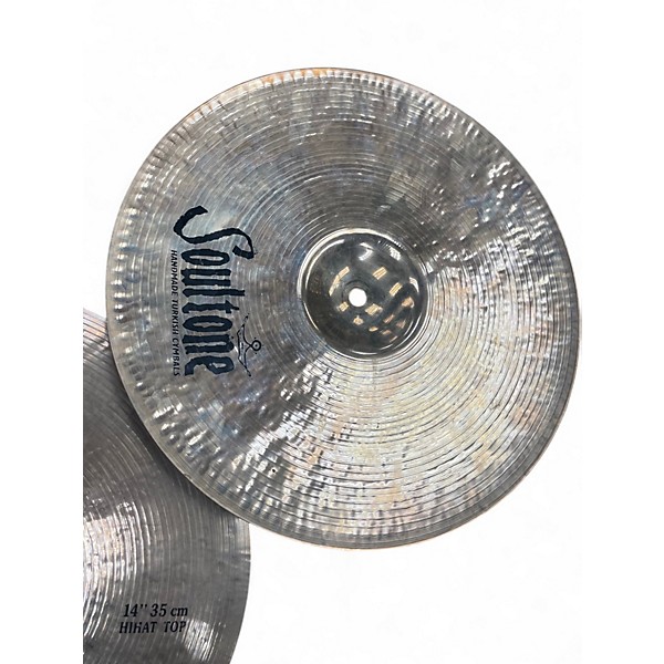 Used Soultone 14in Custom Brilliant Cymbal
