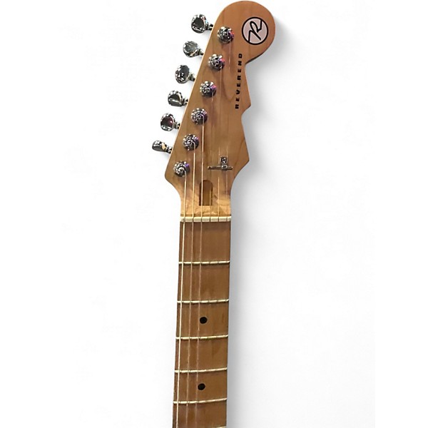 Used 2024 Reverend GRISTLE ST GREG KOCH SIGNATURE AVOCADO BURST Solid Body Electric Guitar