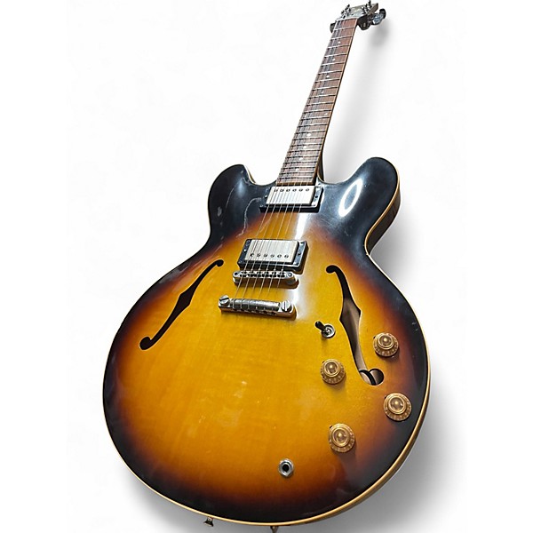 Used 2008 Gibson ES335 1958 REISSUE 50TH ANNIVERSARY CUSTOM SHOP Tobacco Sunburst Hollow Body Electric Guitar