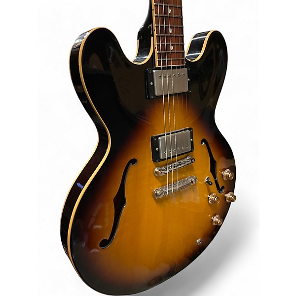 Used 2008 Gibson ES335 1958 REISSUE 50TH ANNIVERSARY CUSTOM SHOP Tobacco Sunburst Hollow Body Electric Guitar
