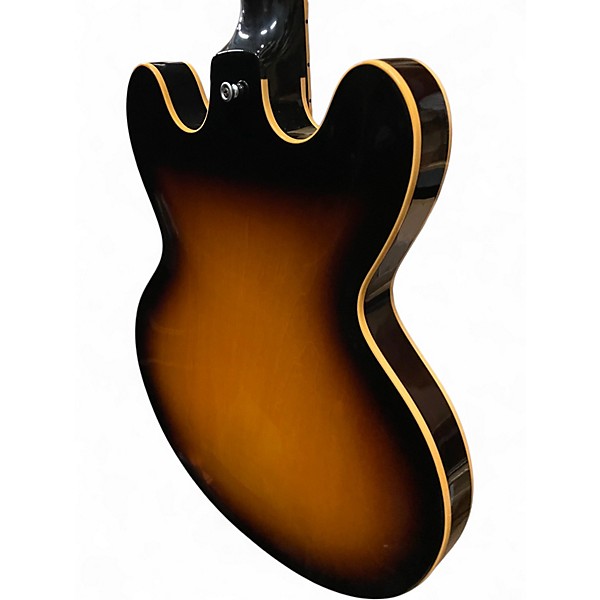 Used 2008 Gibson ES335 1958 REISSUE 50TH ANNIVERSARY CUSTOM SHOP Tobacco Sunburst Hollow Body Electric Guitar