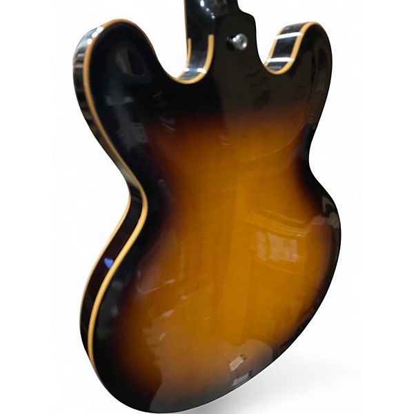 Used 2008 Gibson ES335 1958 REISSUE 50TH ANNIVERSARY CUSTOM SHOP Tobacco Sunburst Hollow Body Electric Guitar