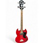 Used Epiphone SG E1 Cherry Electric Bass Guitar thumbnail