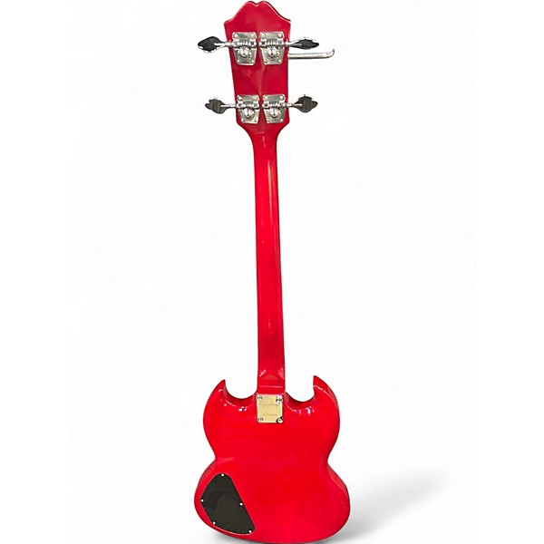 Used Epiphone SG E1 Cherry Electric Bass Guitar