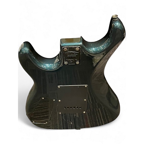 Used Kramer 100st Green Solid Body Electric Guitar