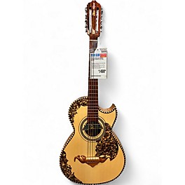 Used Tex-mex BAJO QUINTO Natural Acoustic Electric Guitar