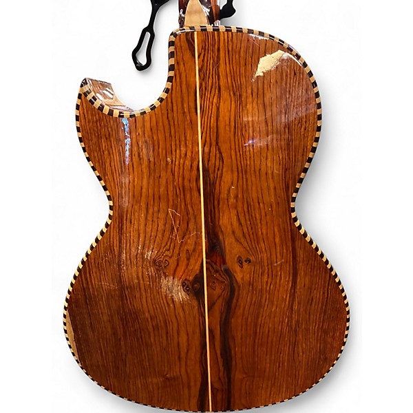 Used Tex-mex BAJO QUINTO Natural Acoustic Electric Guitar