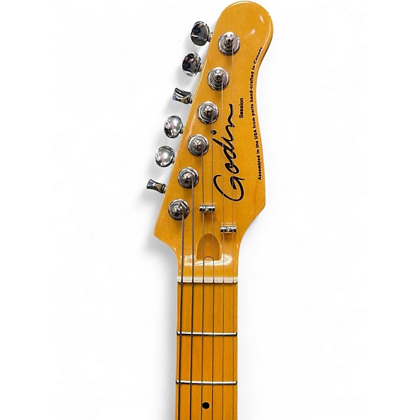 Used Godin Session HT Black Solid Body Electric Guitar