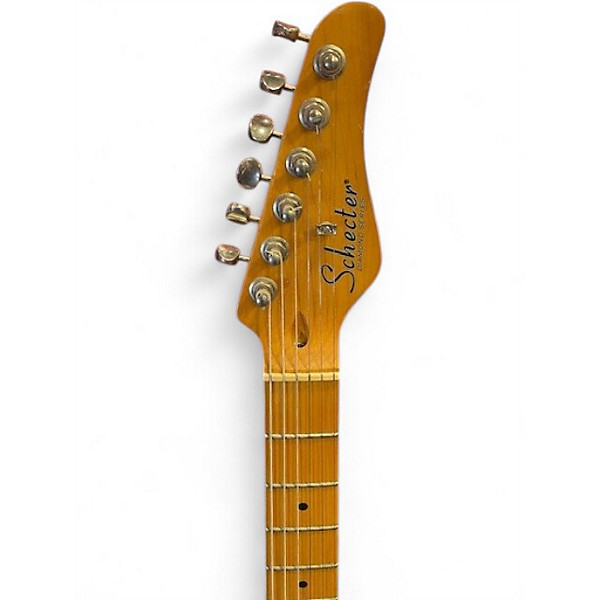 Used Schecter Guitar Research PT SPECIAL Sunburst Solid Body Electric Guitar