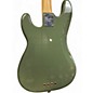 Used 2016 Fender AMERICAN PROFESSIONAL P BASS OLIVE DRAB Electric Bass Guitar