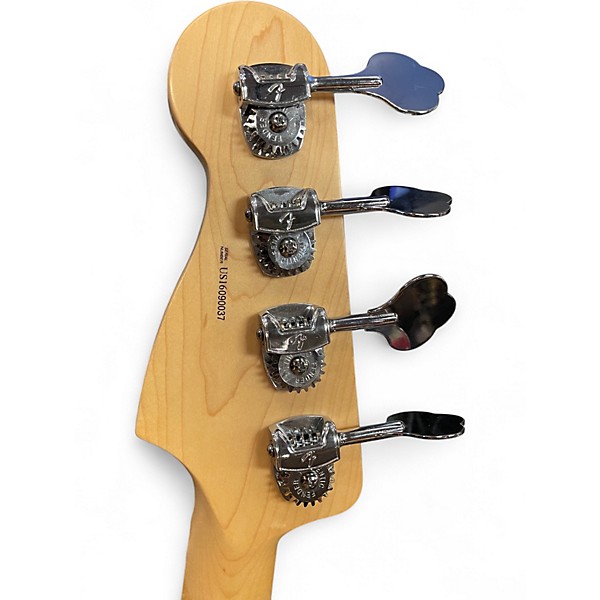 Used 2016 Fender AMERICAN PROFESSIONAL P BASS OLIVE DRAB Electric Bass Guitar