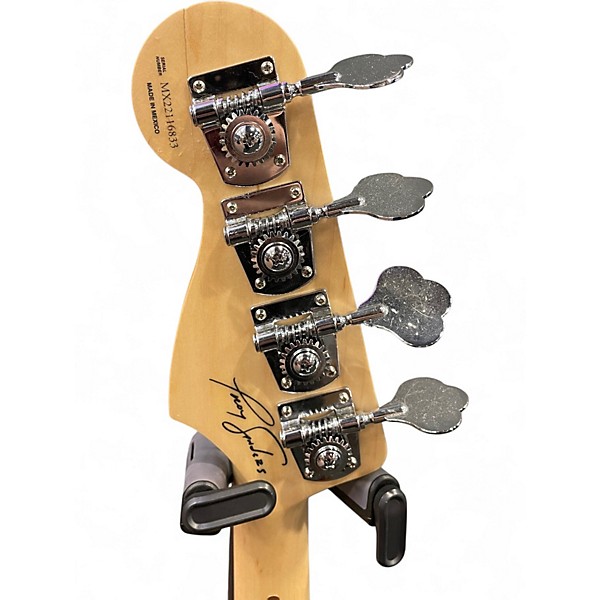 Used Fender Troy Sanders Jaguar Bass Silverburst Electric Bass Guitar