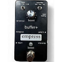 Used Empress Effects Buffer+ Analog I/O Interface with Switchable Boost Guitar Pedal