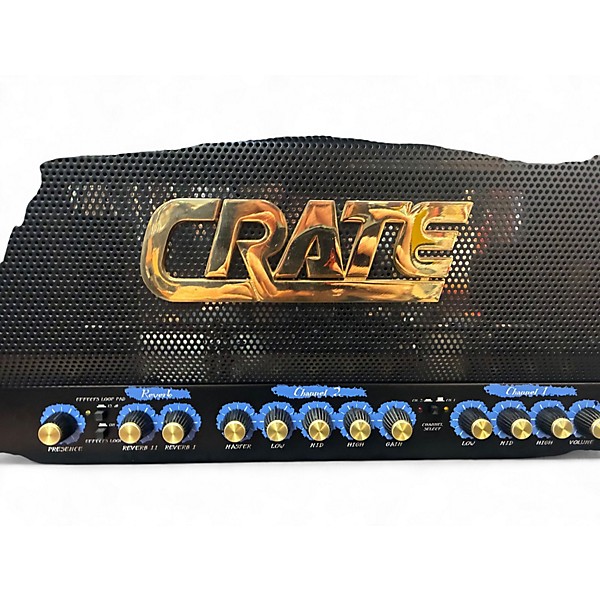 Used Crate BLUE VOODOO 60 Tube Guitar Amp Head