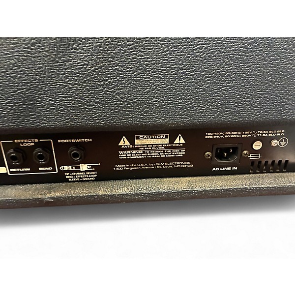 Used Crate BLUE VOODOO 60 Tube Guitar Amp Head