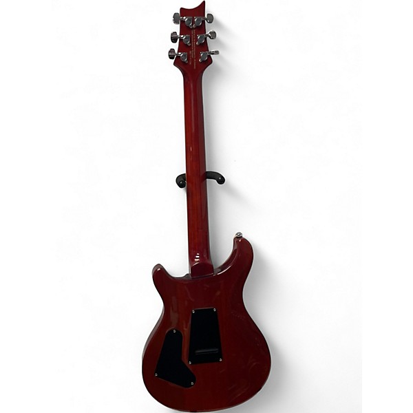 Used PRS SE Custom 24 Spalted 2 Tone Sunburst Solid Body Electric Guitar