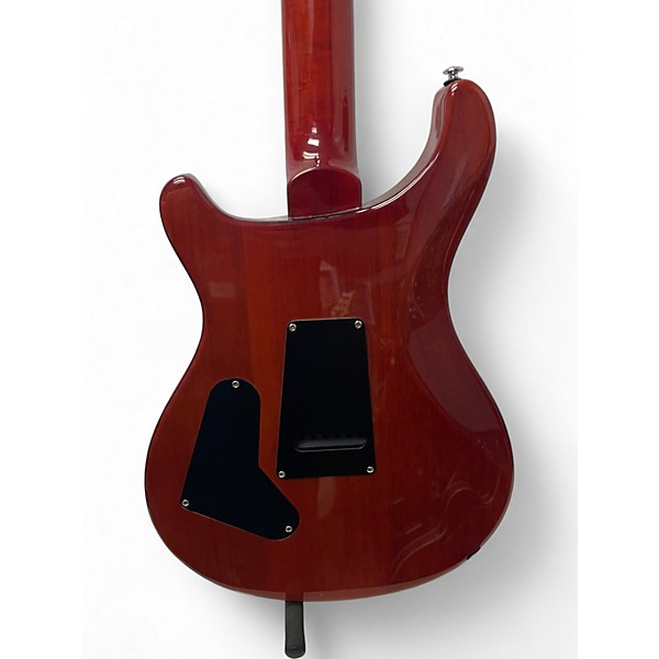Used PRS SE Custom 24 Spalted 2 Tone Sunburst Solid Body Electric Guitar