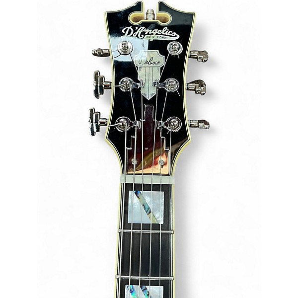 Used D'Angelico DELUXE ATLANTIC Vintage Sunburst Solid Body Electric Guitar