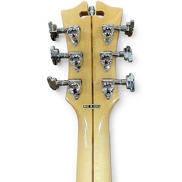 Used D'Angelico DELUXE ATLANTIC Vintage Sunburst Solid Body Electric Guitar