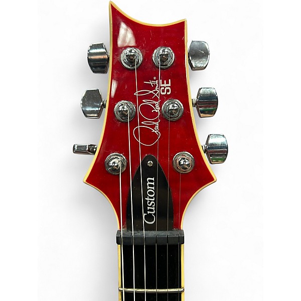 Used PRS SE Custom 24 3 Tone Sunburst Solid Body Electric Guitar