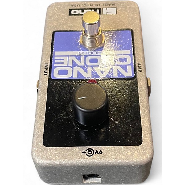 Used Electro-Harmonix Nano Clone Chorus Effect Pedal