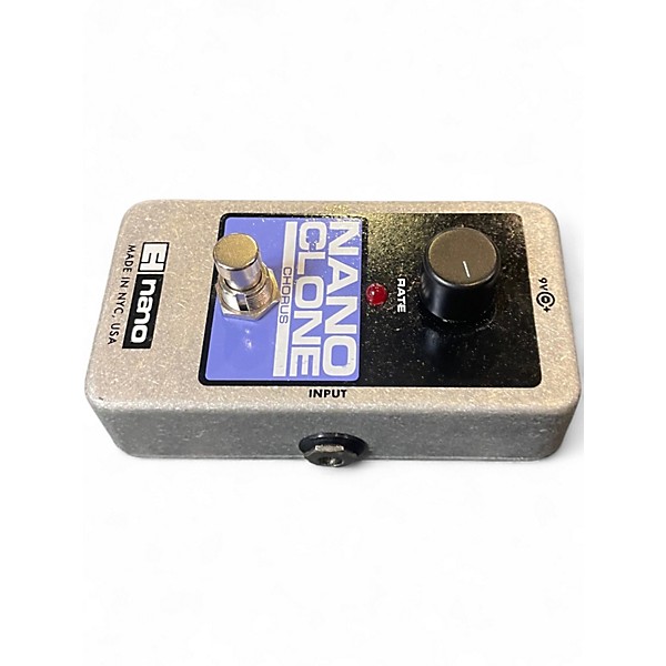 Used Electro-Harmonix Nano Clone Chorus Effect Pedal