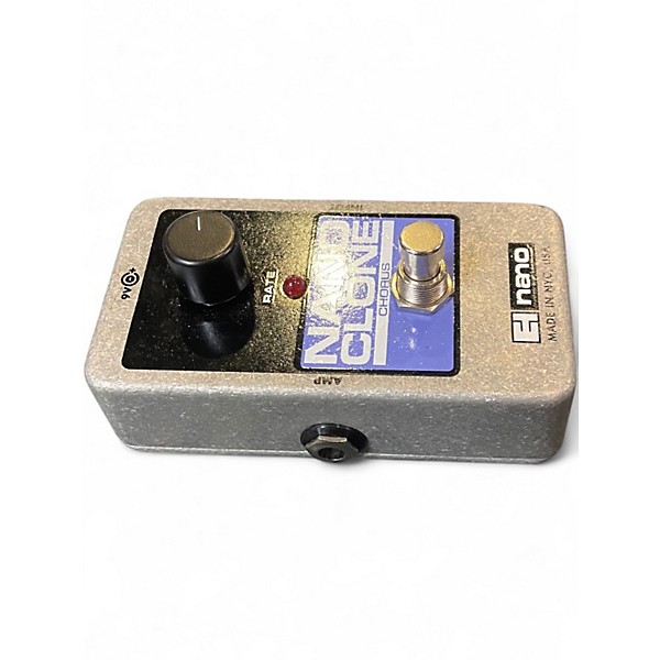 Used Electro-Harmonix Nano Clone Chorus Effect Pedal